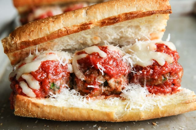 Meatball Sandwich.
