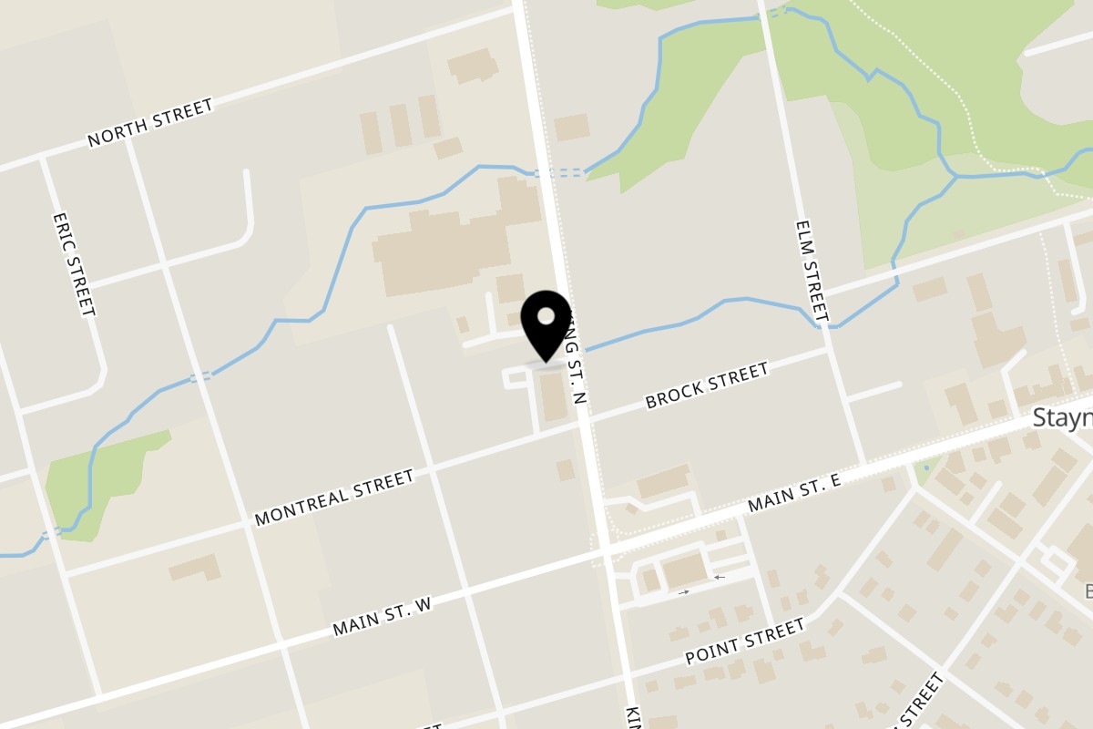 Map showing the location of Kitch'n Savvy on 7423 Ontario 26 in Clearview